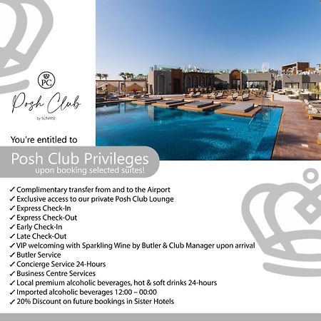 Sunrise Tucana Resort Grand Select Hurghada Exterior photo Posh Club privileges